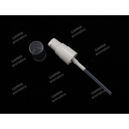 Λευκή αντλία serum με διάφανο πώμα